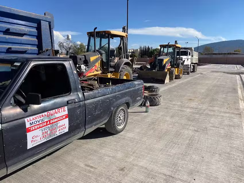 Servicio de llantera Duarte m&oacute;vil