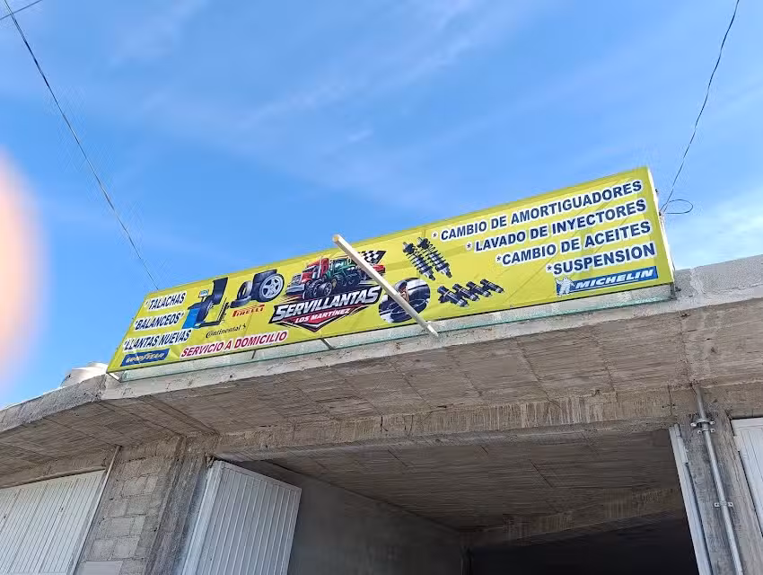 Servillantas los Mart&iacute;nez