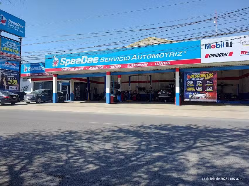 SpeeDee Galer&iacute;as &ndash; Taller mec&aacute;nico