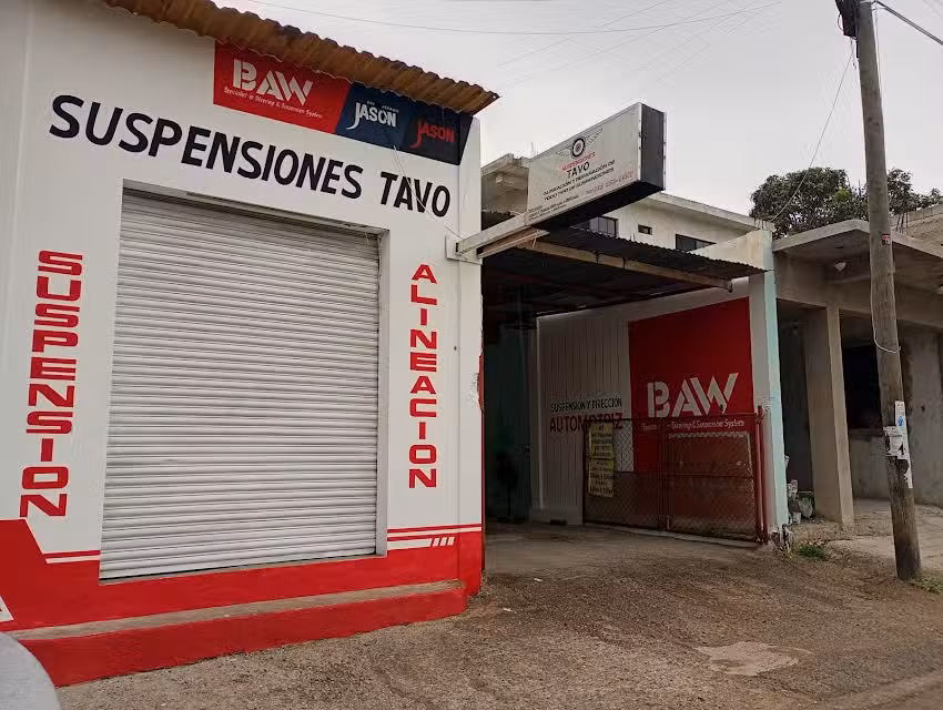 Suspensi&oacute;n y alineaci&oacute;n Tavo