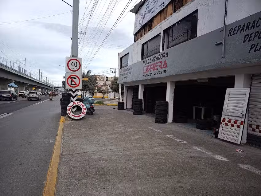 Talachera vulcanizadora llantas rines Carrera