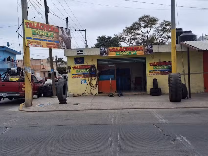 Talacheria Movil Tony’s, venta de llantas nuevas y de uso para trasporte pesado