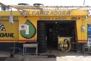 Vulcanizadora “Ávila” llantas, secciones, filtros y aceites