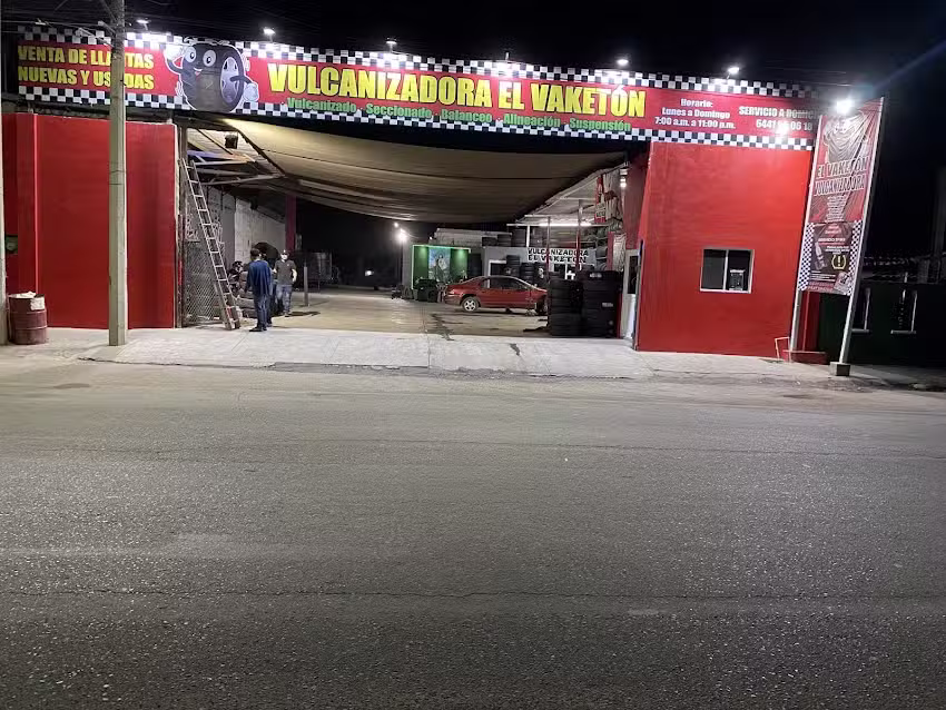 Vulcanizadora El Vaket&oacute;n
