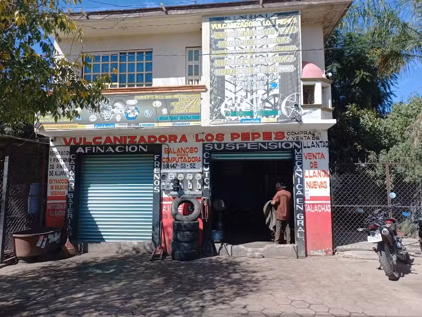 VULCANIZADORA LLANTAS Y SERVICIO LOS PEPE&rsquo;S