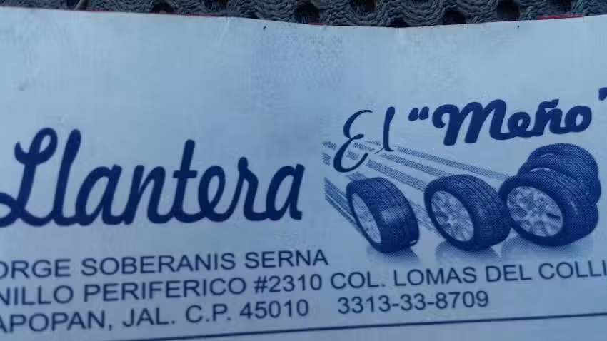 Vulcanizadora Llantera Me&ntilde;o