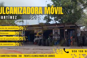 Vulcanizadora Móvil y llantera “Martínez”