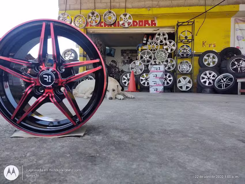 Vulcanizadora rines y llantas k-rs