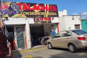 Vulcanizadora y llantera