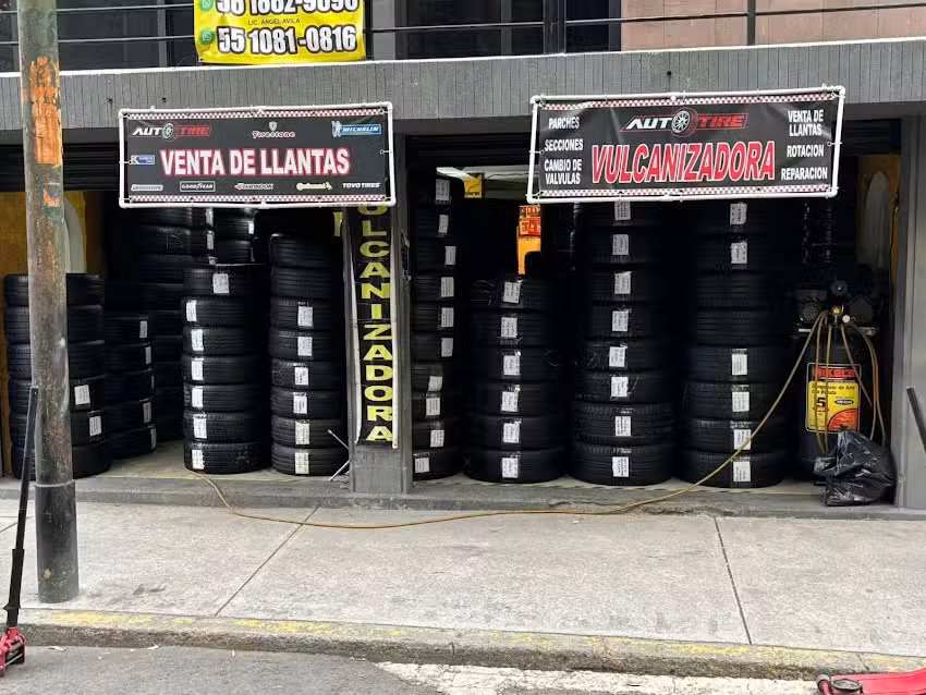 Vulcanizadora y llantera AUTOTIRES