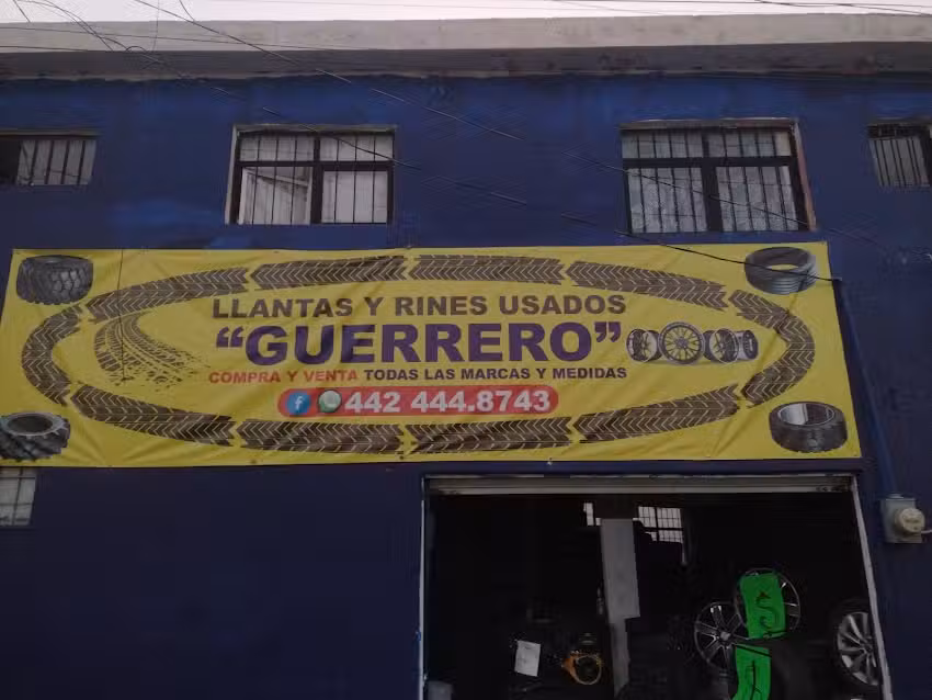 Vulcanizadora y venta de llantas y rines &ldquo;GUERRERO&rdquo;