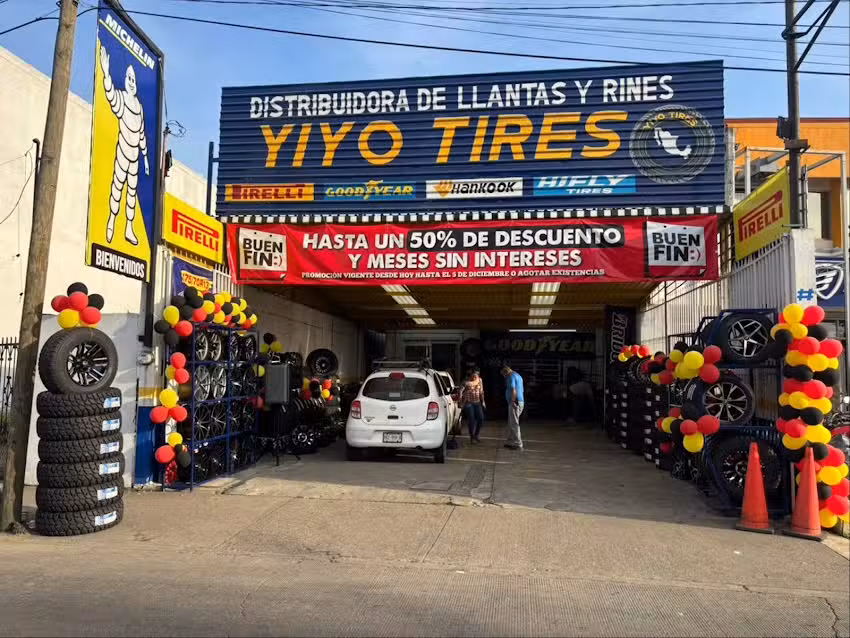YIYO TIRES DISTRIBUIDORA DE LLANTAS Y RINES